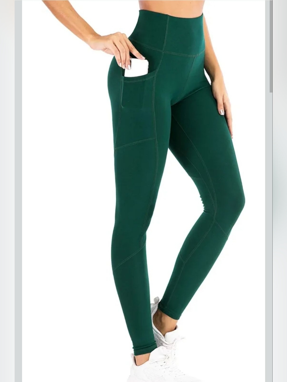 Women's High Waist Yoga Pants with Pockets Comfortable Tummy Control Leggings